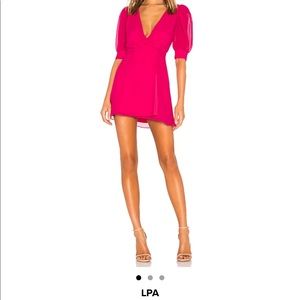 Hot Pink LPA dress